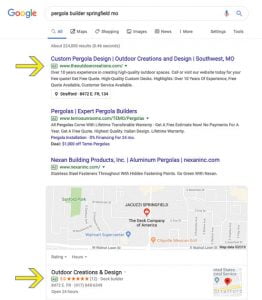 Where Google Ads Are Placed In Search Results