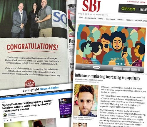 Previews of published articles through different media outlets that 2oddballs have curated.