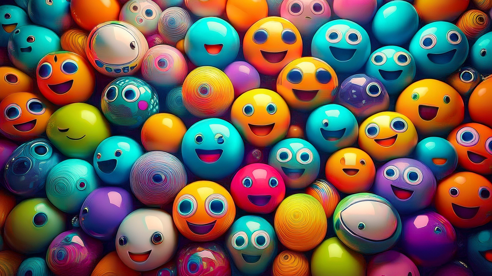 AI generated image of oddballs going social