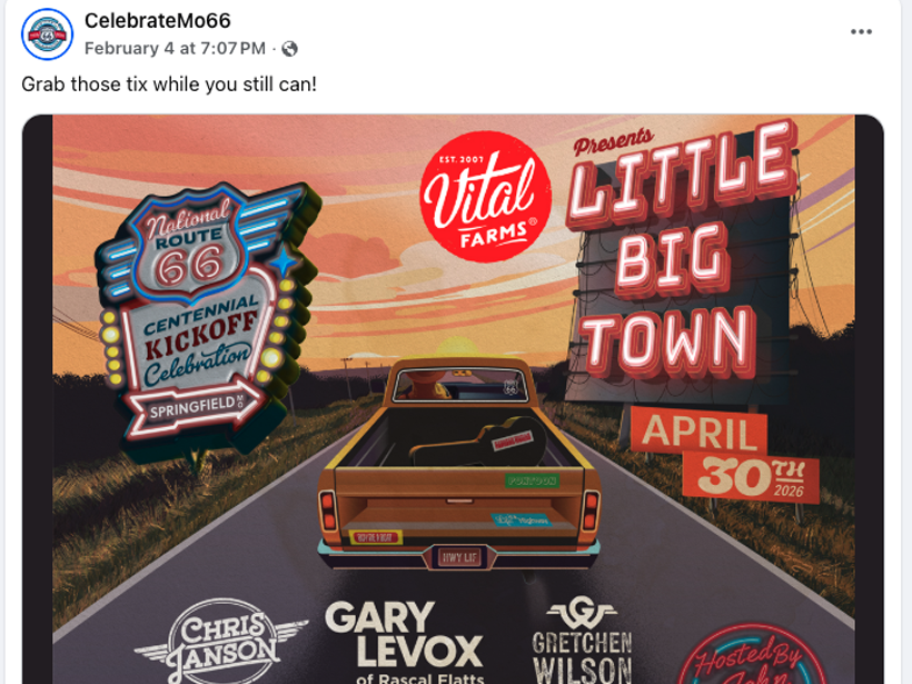 Vital Farms is a proud sponsor of the National Route 66 centennial Kickoff Celebration