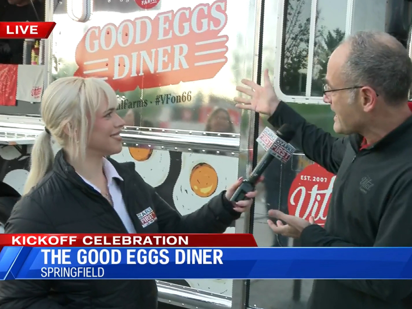 Fox News interview with CEO of Vital Farms regarding their Good Egg Diner at the Route 66 festival in Springfield, MO
